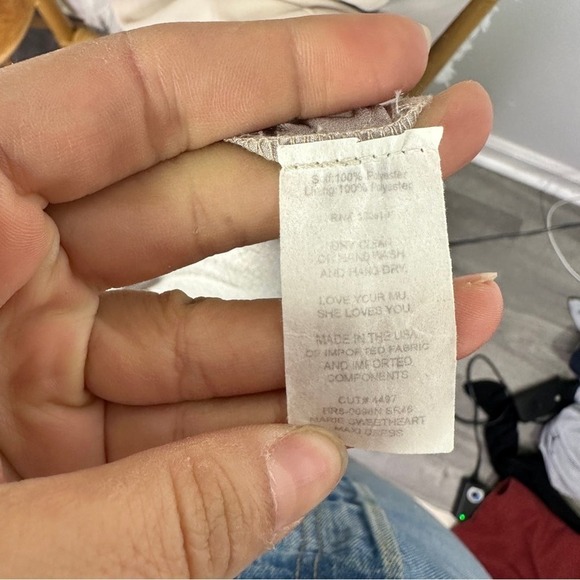 Show Me Your Mumu Blush Dress sz S - Picture 8 of 9